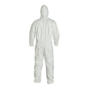 Tyvek hooded disposable spray suit protective coveralls 