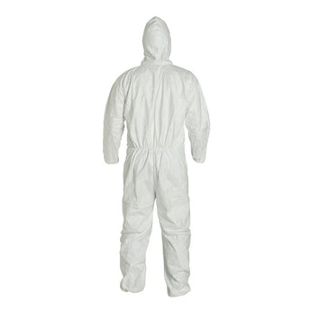 Tyvek hooded disposable spray suit protective coveralls 