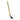 Uni-Pro radiator brush with wooden handle 50mm for radiator painting trims corners and hard to reach coating applications